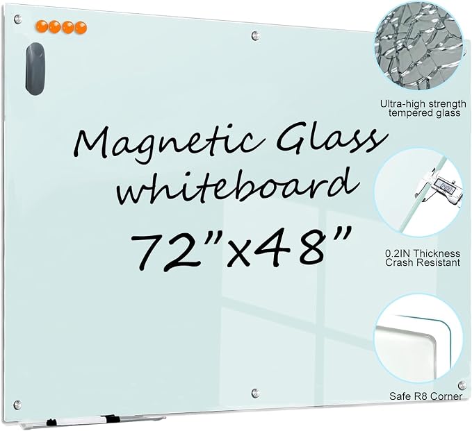 Large Glass Dry Erase Board - Image 3