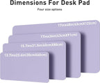 Aothia Leather Desk Pad Protector, Large Mouse Pad, Office Desk Mat, Non-Slip - Image 7
