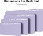 Leather Desk Pad Protector, Mouse Pad, Office Desk Mat, Non-Slip PU Leather - Image 7