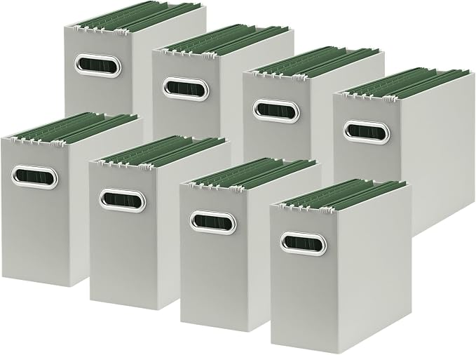 Oterri Cardboard File Organizer Box by Oterri