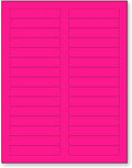 NextDayLabels - 8-1/2 x 11 Neon Color High Light Fluorescent Labels by NextDayLabels