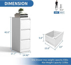 FLIXELIO 3 Drawer File Cabinet - Image 3