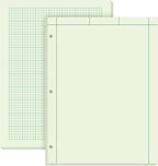 Seajan 2 Pcs Engineering Paper Notebook Engineering Computation Pad 8.5 x 11 by Seajan