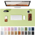 YSAGi Leather Desk Pad Protector, Office Desk Mat, Large Mouse Pad, Non-Slip PU by YSAGi