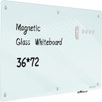 Glass Whiteboard 36 * 72Inches by Unknown
