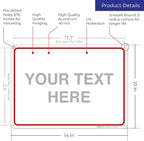Custom Sign, Personalized Metal Signs, Customize - Image 3