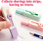 M&G 4+1 Pack Rubber Erasers Sliding Retractable Eraser, Soft Cute Erasers Push - Image 7