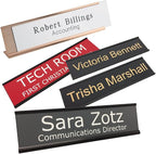 Made in USA Personalized Desk Name Plate – Custom Engraved Office Sign by GriffcoSupply