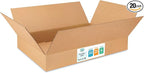 Large Shipping & Moving Boxes 30"L x 20"W x 4"H by IDLPackaging
