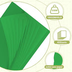 40 Sheets Cardstock 8.5x11, 65lb Dark Green Card Stock, Construction Paper - Image 3