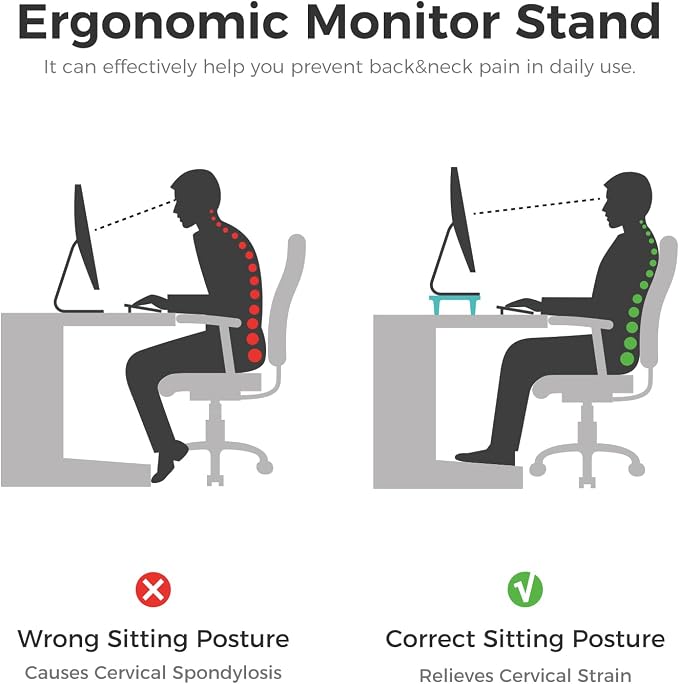 loukin Dual Monitor Stand Riser - Image 6