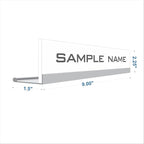 Printex Design - Personalized Office CUBICLE Name Plate & Sign. Modern Aluminum - Image 5