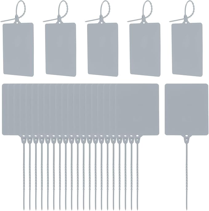 MECCANIXITY Plastic Seals Shipping Tags, by MECCANIXITY