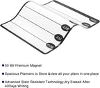 Outus 2 Pieces Magnetic Weekly Dry Erase Boards Erasable Weekly Calendars - Image 6