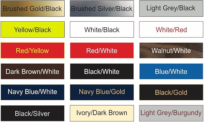 Basic Custom Personalizable Wall or Door Sign | Your Custom Message | Enter - Image 8