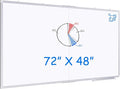 Magnetic White Board Dry Erase Board by Maxtek