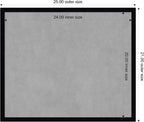 Amanti Art Black Framed Magnetic Board 21x25 Medium Vision Board - Image 4