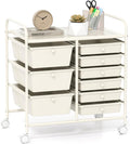 GOFLAME 9-Drawer Rolling Storage Cart, Mobile Utility Cart by GOFLAME