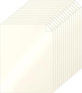 Silunkia 100 Sheets Cream Shimmer Cardstock 8.5 x 11 Ivory Paper, 200gsm/75lb by Silunkia