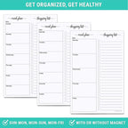 321Done Magnetic Meal Planning Pad, Meal Plan Grocery List Combo, Made in USA - Image 5
