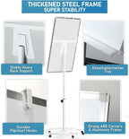 Nicpro Mobile Whiteboard 36"x 24" Magnetic Dry Erase Board, Height Adjustable - Image 5