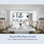 Meeteasy 360 Conference Camera, Immersive Video Conference Experience, Both - Image 3