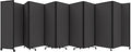 Versare Room Divider 360 Portable Wall Partition | Folding Panels | Large by VERSARE