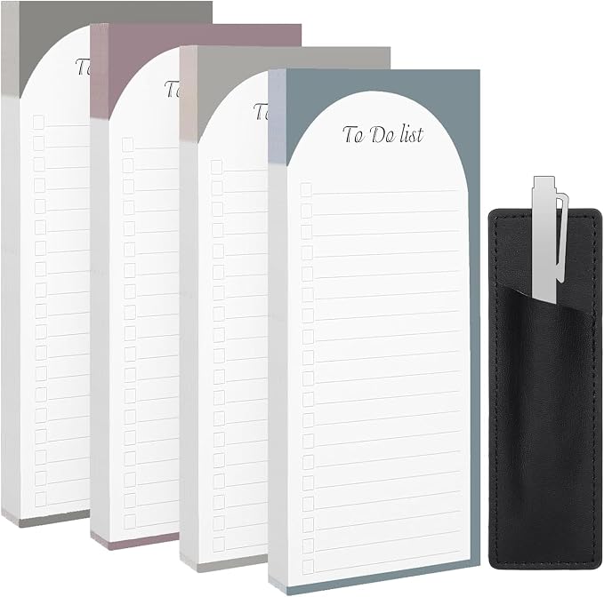 Thboxes 4 Pack Magnetic To Do List Refrigerator by Thboxes