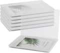 6 Pcs Photo Storage Box, 8x10 Inches Clear Scrapbook Paper and Photo Organizer by yaenoei