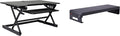 Rocelco 40" Large Height Adjustable Standing Desk Converter by Rocelco