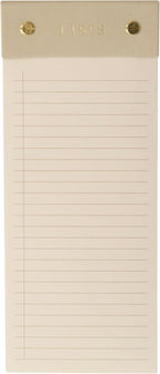 Graphique Post-Bound List Pad Luxe Collection, Perforated Sheets To-Do Notepad by GraphiquedeFrance