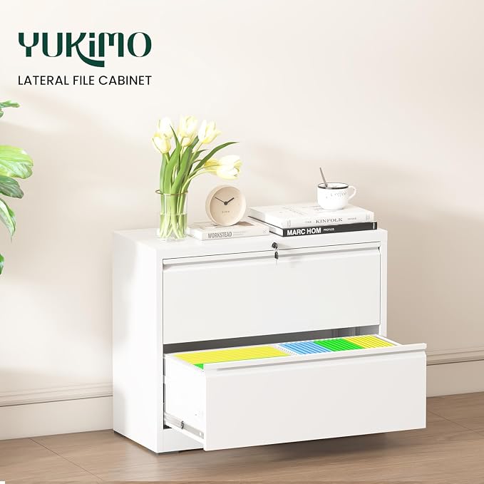 2 Drawer Lateral File Cabinet - Image 3