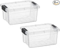 Superio Clear Storage Boxes by Superio