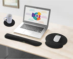 VAGAU Premium Keyboard Wrist Rest and Mouse Pad Wrist Support, Ergonomic Memory - Image 2