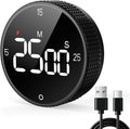 USB Rechargeable Magnetic Kitchen Timer by SmartTimingforEveryMoment