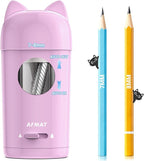 AFMAT Electric Pencil Sharpener, Automatic Pencil Sharpener, Auto in & Out by AFMAT