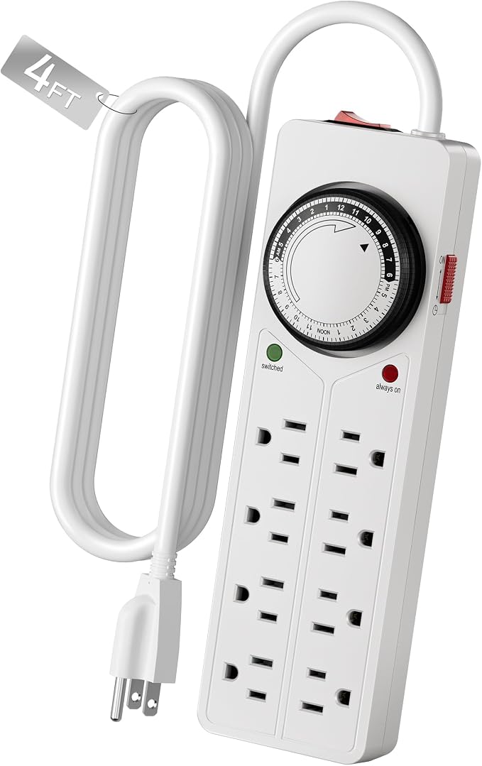 BN-LINK 8 Outlet Surge Protector by BN-LINK