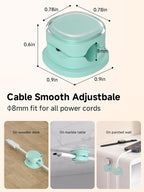 Magnetic Cable Clips, Adjustable Cord Holder Management, Adhesive Wire Keeper - Image 3