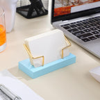 Amyhill 2 Pieces Wood Business Card Holder - Image 4
