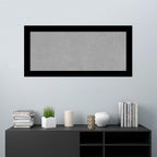 Amanti Art Black Framed Magnetic Board 25x53 Oversize Vision Board - Image 5