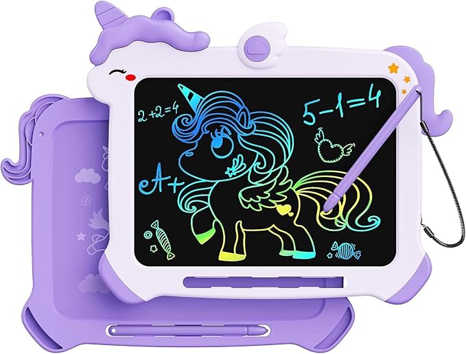 Kikapabi LCD Writing Tablet for Kids, Unicorn Toys Gifts for 3 4 5 6 7 Year Old - Image 4