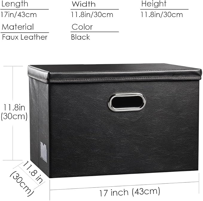 PRANDOM Large Foldable Storage Bins - Image 6