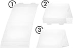 20 Pack White Blank Table Place Cards - Image 4