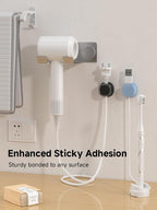 9 Pack Cord Organizer, Spring Cable Management, Adhesive Cute Cable Holder Clips - Image 6