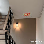 iSYFIX Exit Signs with Directional Down Arrow, Glow in the Dark, - Image 6