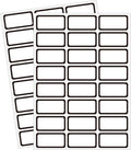 STARLIBOO Removable Labels, Blank Freezer Labels by STARLIBOO
