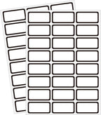 STARLIBOO Removable Labels, Blank Freezer Labels by STARLIBOO