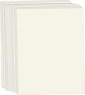 100 Sheets Cream Cardstock 8.5 x 11, Creebe 65lb Ivory Card Stock Off White by Unknown