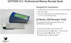 Cotton Fly 10 Pack Pre-Numbered Money and Rent Receipt Book, 2-Part Carbonless - Image 4