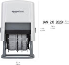 Amazon Basics Self-Inking Date Stamp, Rectangular, 2.56" x 1.69" x 4.13" - Image 5